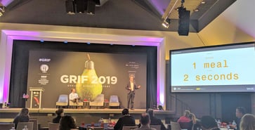 Philip Verey speaking at GRIG 2019 