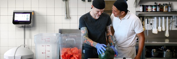 Watermelon chefs in kitchen Winnow Vision